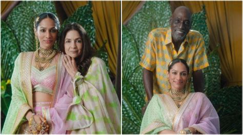 Masaba Gupta shares pictures of her ‘beautiful blended family’ with Vivian Richards, Neena Gupta ...