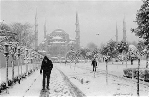 eggs.in.art.english: 12-Feb-2012: Snowy landscape - Blue Mosque ...