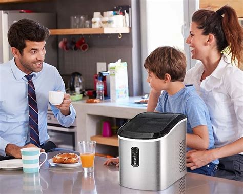 Euhomy Portable Ice Maker Machine Countertop - airGads