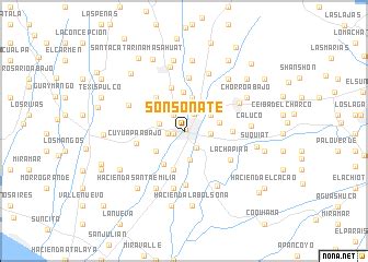 Sonsonate (El Salvador) map - nona.net