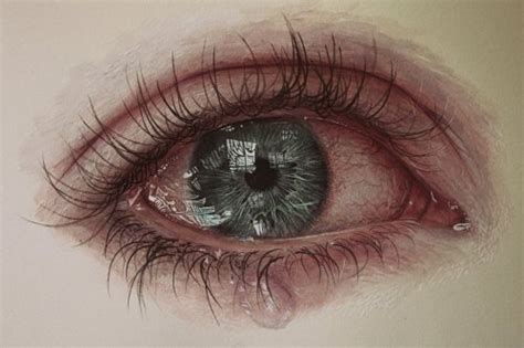 crying eye on Tumblr