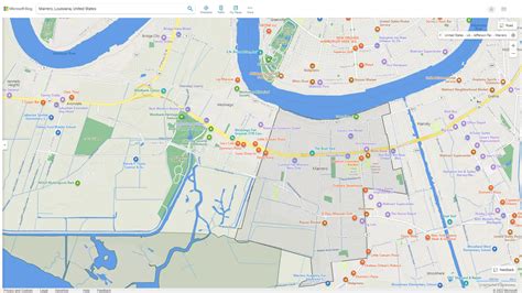 Marrero Louisiana Map