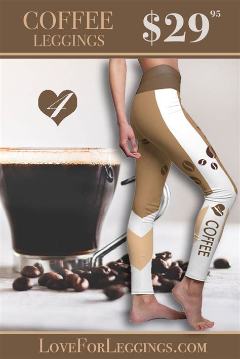 $29.95 | Coffee Leggings - How many times has coffee saved your day? Some of us depend on it to ...