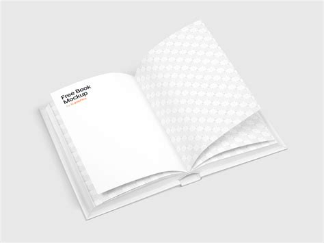 Open Book Mockup - Mockup World