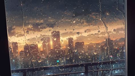 Anime City Lights Wallpapers - Top Free Anime City Lights Backgrounds - WallpaperAccess