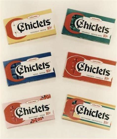 Who remembers all the flavors of Chiclets gum from the Adams company! : r/nostalgia