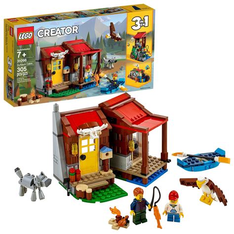 LEGO Creator 3-in-1 Outback Cabin 31098 Toy Building Kit | Walmart Canada