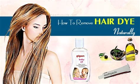 12 Tips How To Remove Hair Dye Naturally For Men And Women