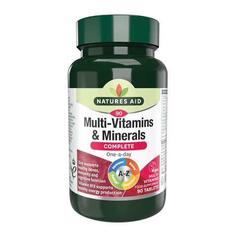 Natures Aid Complete Multi-Vitamins With Minerals