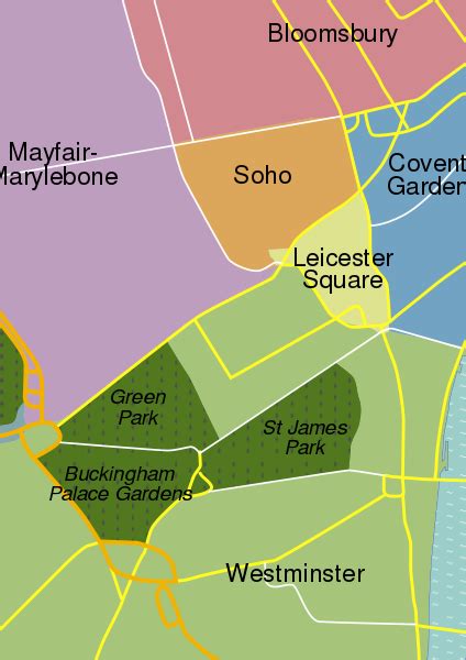 File:London districts map.svg - Wikitravel Shared