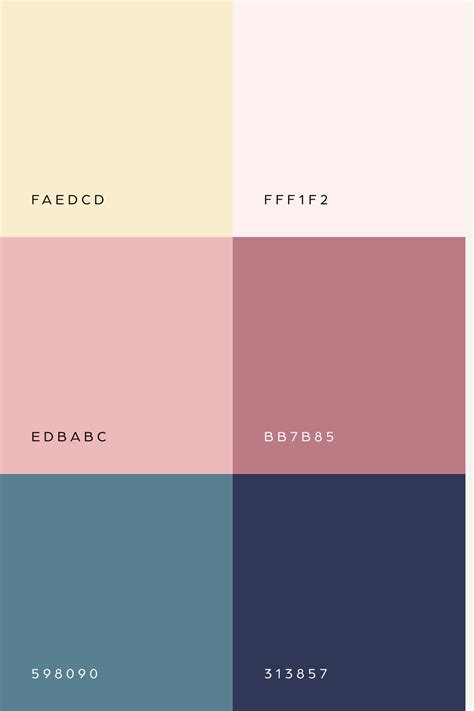 Deep Floral Color Palette Ideas | Color palette pink, Color palette yellow, Blue color pallet