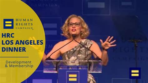 Arizona Representative Kyrsten Sinema Speaks at HRC Los Angeles Dinner ...