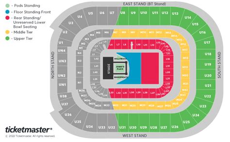 Harry Styles: Love On Tour 2023 Seating Plans