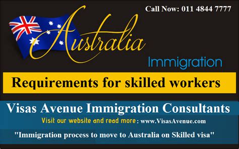 Australian immigration requirements for skilled workers