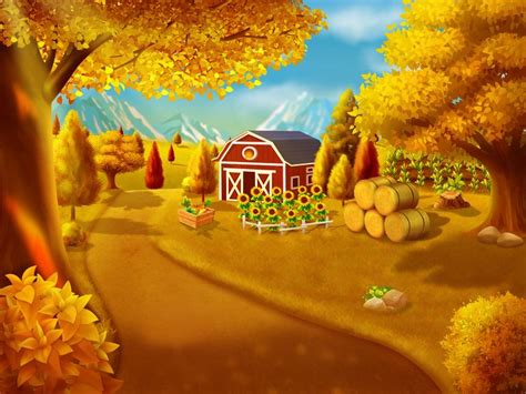 Background Game Solitare Fall Season, Nguyễn Anh Thư | Banner ...