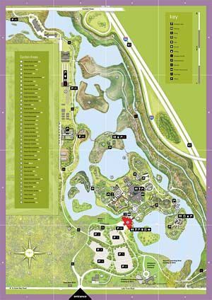 Chicago Botanic Garden Map