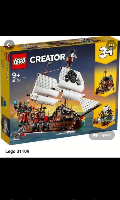 Lego 3 in 1 pirate ship, Hobbies & Toys, Toys & Games on Carousell