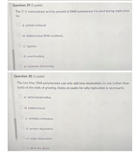 Solved The 5'-3' exonuclease activity present in DNA | Chegg.com