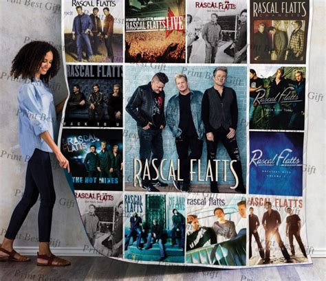 Rascal Flatts Albums Cover Poster Quilt - Featured Quilts