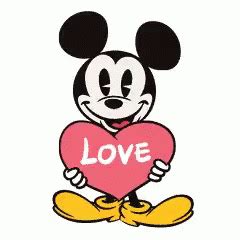 Mickey Mouse Love Logo - LogoDix