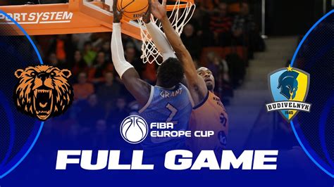 Karhu Basket v BC Budivelnyk Kyiv | Full Basketball Game | FIBA Europe ...