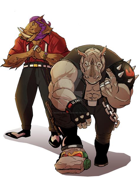 Bebop and Rocksteady by Karate-Chop on DeviantArt