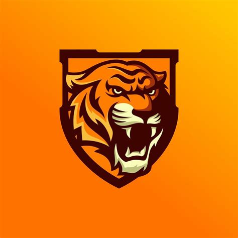 illustration of tiger head for sports and gaming logo 7619783 Vector Art at Vecteezy