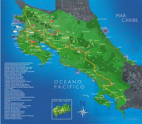 Discovering The Hidden Gems Of Liberia, Costa Rica - Map of Counties in Arkansas