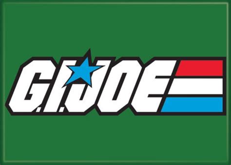 G.I. Joe Name Logo Comic Art Refrigerator Magnet NEW UNUSED | Starbase ...