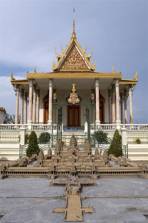 Cambodia, Phnom Penh, Silver Pagoda © Photograph by Tips Images - Fine Art America