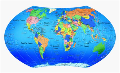 Globe Map, HD Png Download - kindpng