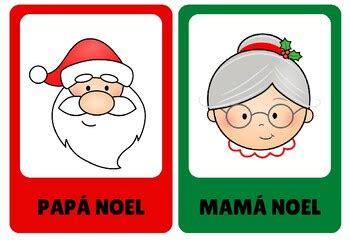 Christmas Vocabulary in Spanish by Spanish with Karina Soler | TPT