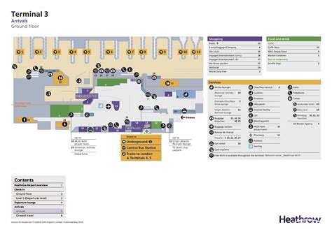 Heathrow Airport Map - Guide maps online Airport Guide, Airport Map ...