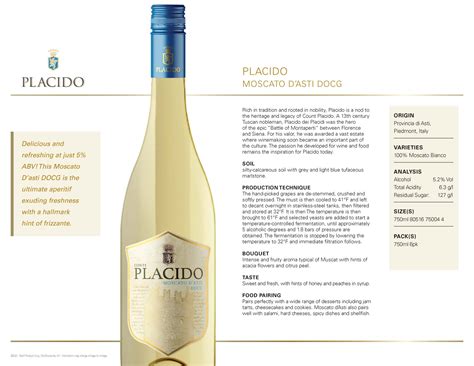 Placido Moscato d’Asti DOCG | Banfi Wines USA