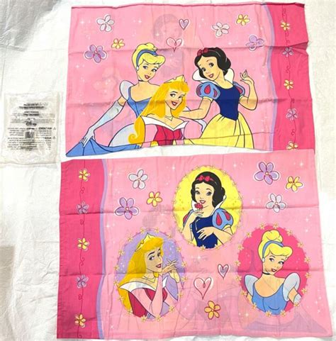 Disney Princess Standard Pillowcase Set for sale online | eBay