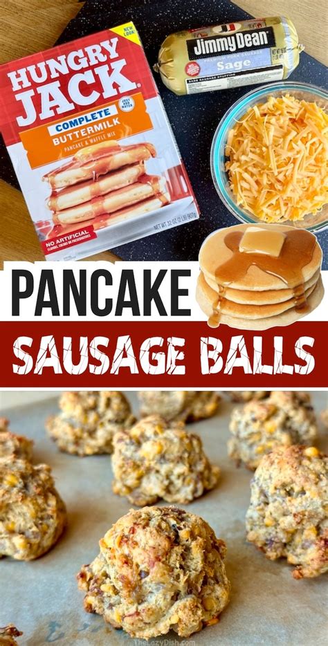 Pancake Sausage Balls