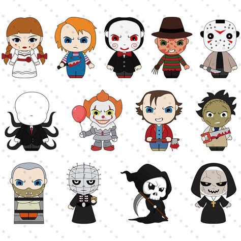 Horror Cartoon, Horror Icons, Horror Art, Halloween Clipart, Cute ...