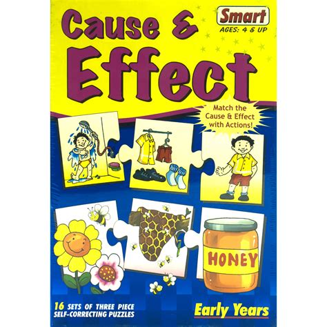 Creatives Smart Early Years Cause & Effect Puzzle & Activity Set, 48 Pieces, English, 4 Years ...