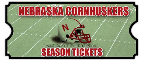 2024 Nebraska Cornhuskers Season Football Tickets | All Regular Season Home Games