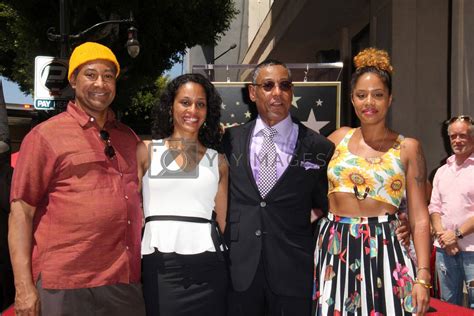 Giancarlo Esposito, family at the Giancarlo Esposito Star on the ...