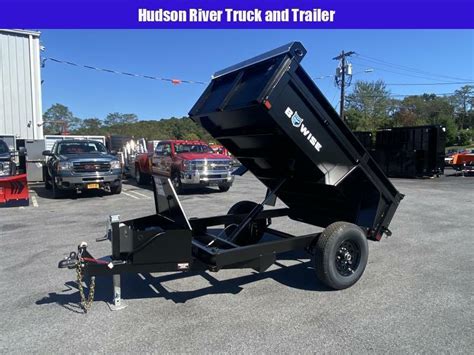 2023 BWISE 5X8 SINGLE AXLE DUMP TRAILER-2.5 TON | Hudson River Truck ...