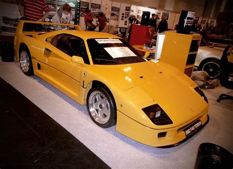 1992 Canary Yellow Ferrari F40 | Loud colour on this otherwi… | Flickr