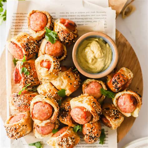 Puff Pastry Sausage Bites - Lena's Kitchen