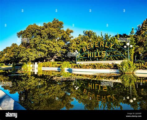 The Beverly Hills sign Stock Photo - Alamy