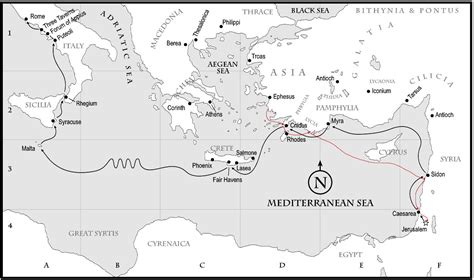 Maps of Paul's missionary journeys | Love in Truth