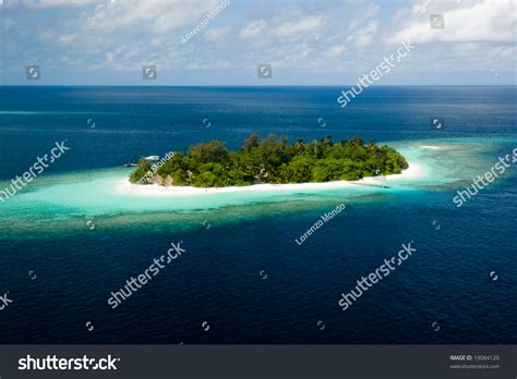 Maldives Island Form The Sky Stock Photo 19084120 : Shutterstock