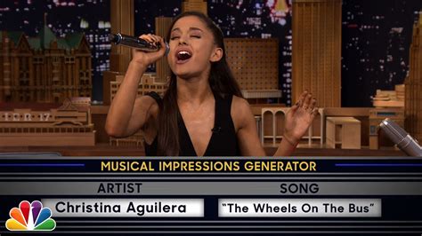 WATCH: Ariana Grande’s Singing Impressions Of Britney & Christina ...