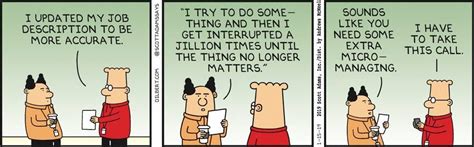 6 Dilbert strips about getting the new job of your dreams | by Robert Drury | Getting Started in ...