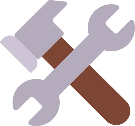 "hammer and wrench" Emoji - Download for free – Iconduck