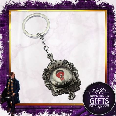 Fantastic Beasts Keyring Muggle Worthy | Bookspiration.com